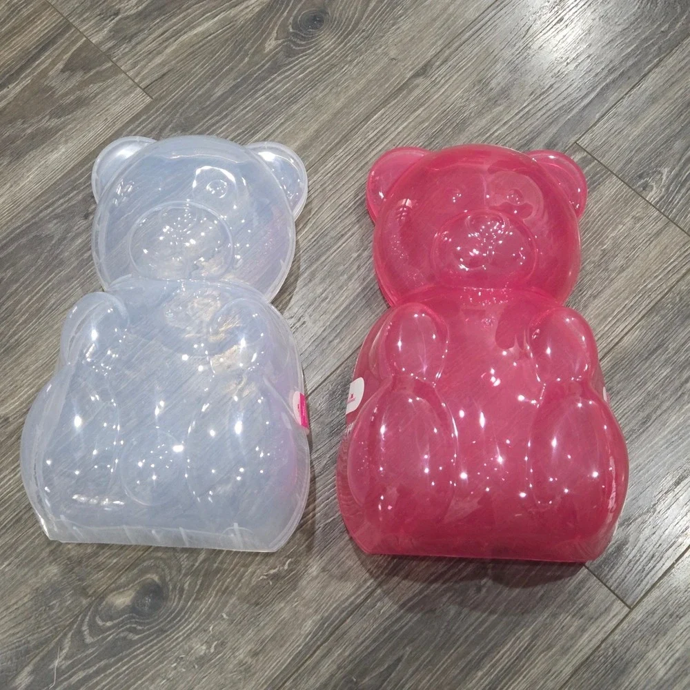 New Way to Celebrate Valentines Day Gummy Bear Containers Set of 2 SHIPS FAST‎